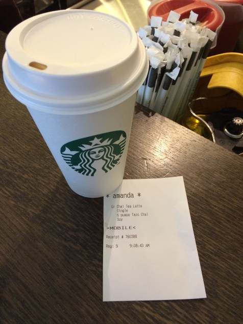 Starbucks, Coffee, Chai,